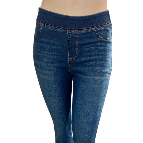 62856....Old Navy PullUp Skinny Jeans 14R, W30" 29"Inseam 10"Rise - Picture 2 of 5